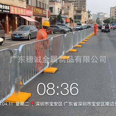 深标圳新款深1深标301062各种港式道路栏路侧路量中热镀锌护栏大