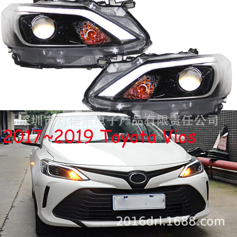 2017~2019威驰大灯前照灯HID氙气灯总成vios headlight