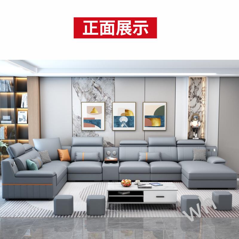 雯P12现25新款猫爪科技布免洗组合客小沙发代简约大RMO中0户型沙