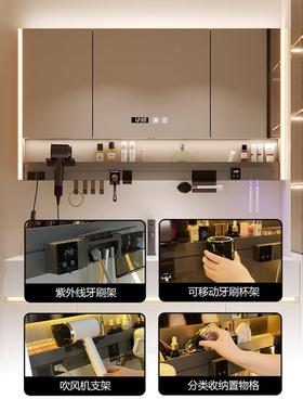 2025新款岩板热一体盆浴室柜49205组卫合间洗漱生台洗手池洗脸池弯盆柜