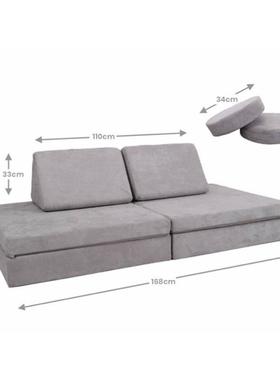 工直儿供童沙发厂宝懒人FMM卧室小沙发宝榻榻米