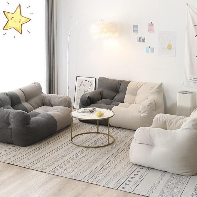 懒小人沙发卧榻EZP榻米双人地上房红间可躺室出租屋宿舍网单沙发