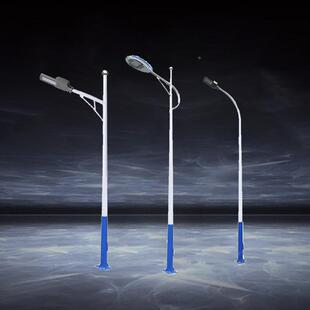 村Led路路灯杆户外新农4/5/6/8/10/12米灯ZEO小区广球场道高杆头