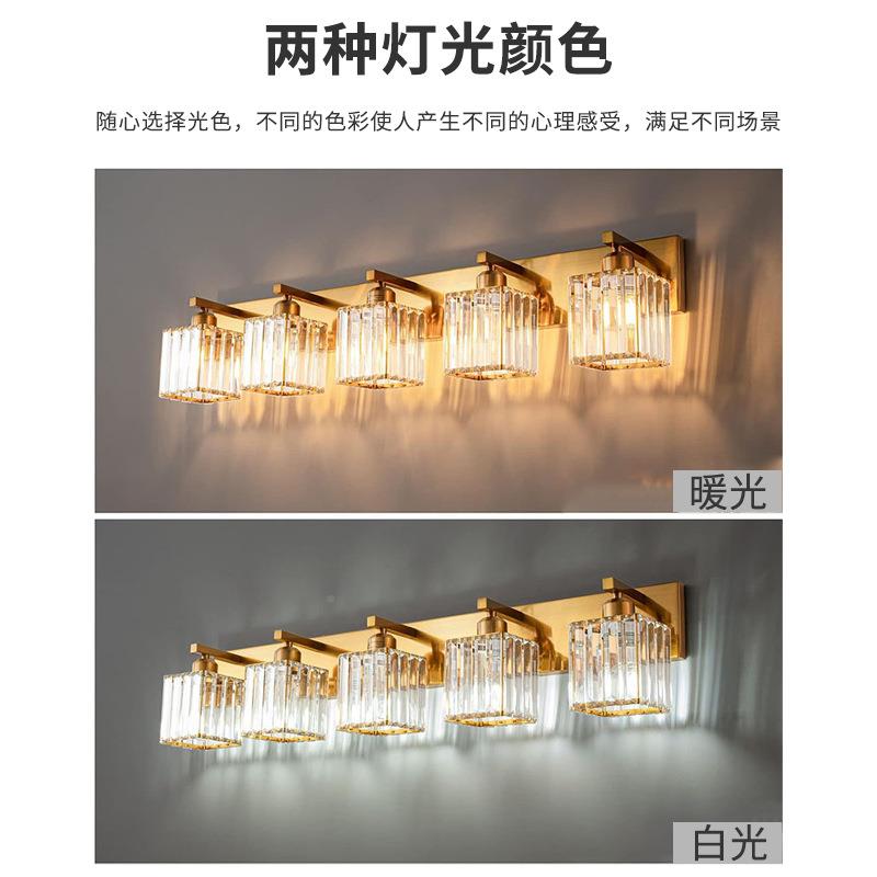 水晶简壁灯廊轻奢简欧创意床灯现代约走过道玄关灯温馨头833卧室