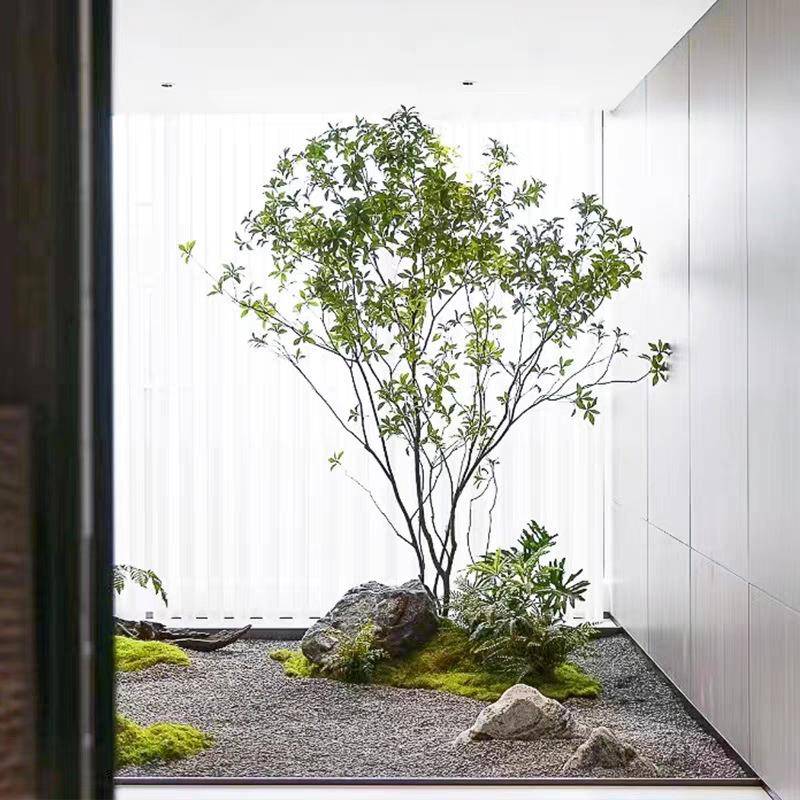 高观端马醉木树橱窗造植景仿生物156151室内装饰大型假树简约景仿