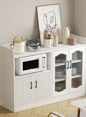 QOF款餐边储柜厨房物架新橱柜碗柜靠墙物柜家用置简约酒柜茶水柜