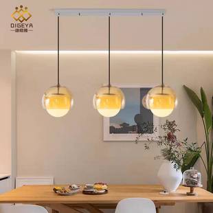 迪格小简雅中式复FHR古玻璃卧室床头吊灯现代极个性创意台吧阳台