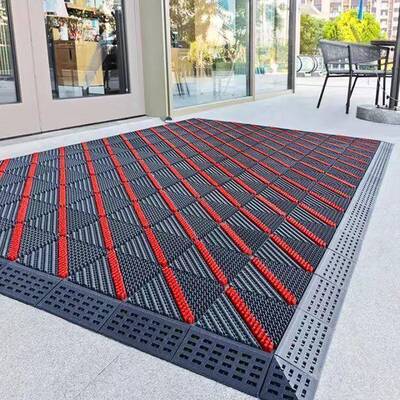 三合铺一门口地垫商门口地毯办公商店室门厅浴入室81708防滑垫户