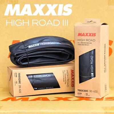 玛吉斯HIGH ROAD700*28C25超轻32防刺棕边竞赛公路车外胎MAXXIS