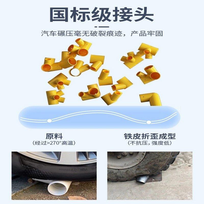 拒马路障移动带刺防撞拒马护栏阻车幼儿园单位学校防冲撞设施