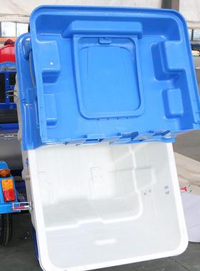 厂家支制持定户外电动SKD-015三轮洁车垃保圾市政物业单桶小型垃