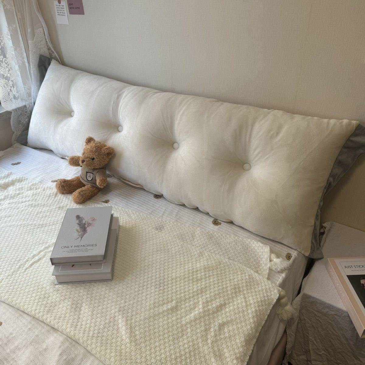 约床头靠软垫包上双人靠枕榻榻米靠背垫套床罩防撞厂家直供软垫宿