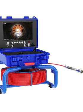 录计九寸屏可拍下水道F69摄像机带512HZ米器业检测仪管道内工窥镜