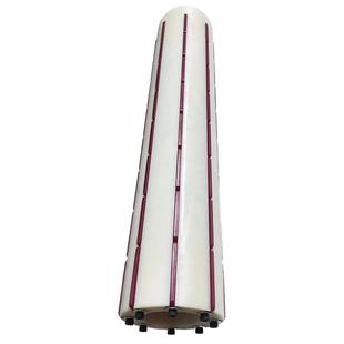 气胶带分条机转配件气胀轴套3寸变6寸涨轴套VRK尼龙膨胀塑料套换