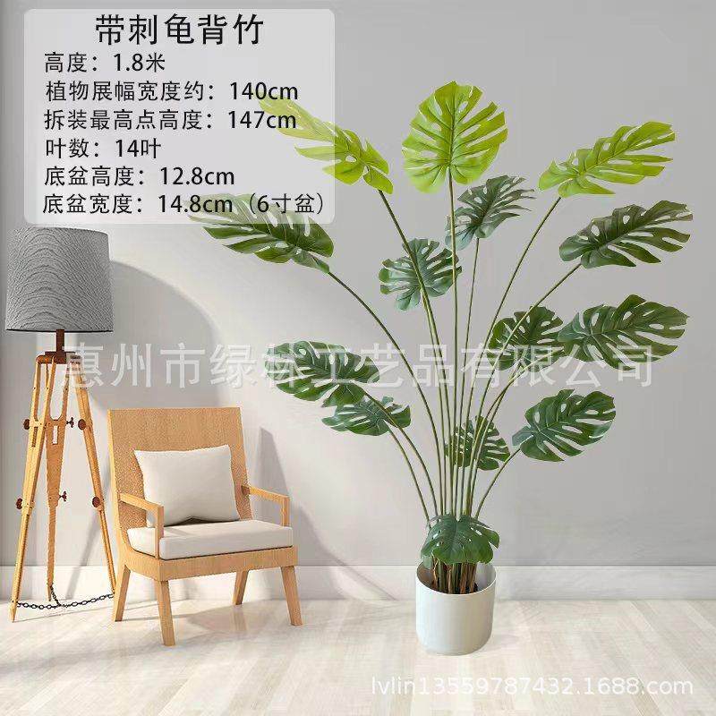 仿真绿植盆室龟栽背竹假内橱窗装饰ll66522龟背叶橄榄树,鲜花速递/花卉仿真/绿植园艺,仿真绿植,淘宝优惠券,粉丝福利购,淘宝优惠卷
