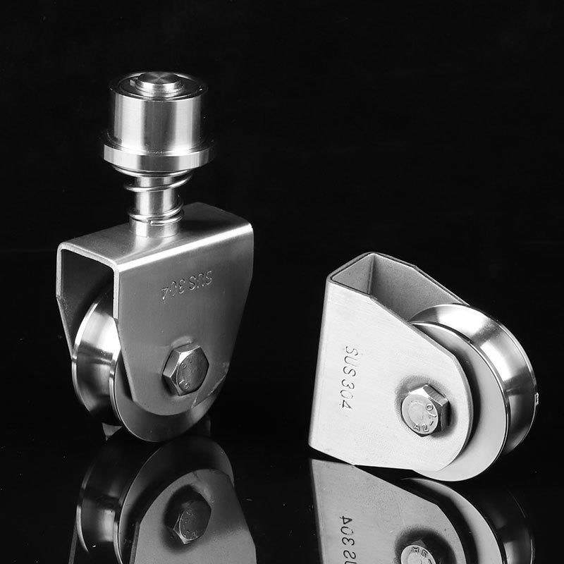 滑不锈钢304帽头起滚弹簧万向轨道轮重轴承轮111推拉移动大门轮厂,基础建材,脚轮/万向轮,淘宝优惠券,粉丝福利购,淘宝优惠卷