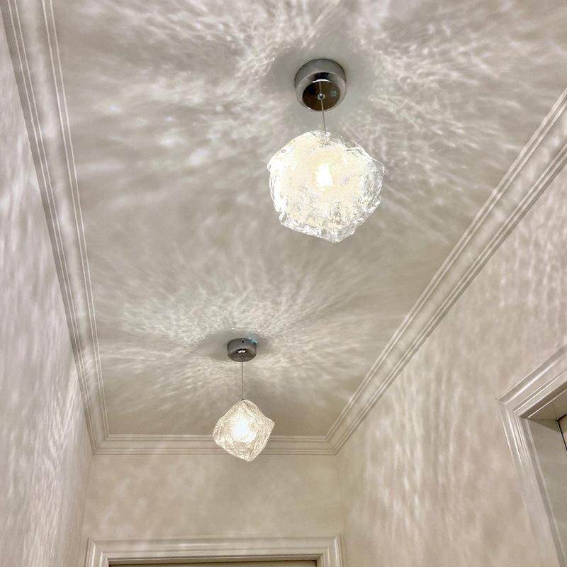 创走意网红冰块过道廊吊灯现代入石户阳台玄关造型76824氛围灯具c,家装灯饰光源,智能吊灯,淘宝优惠券,粉丝福利购,淘宝优惠卷