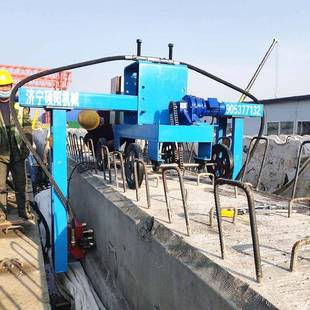 湖南125桥毛梁凿毛机预制梁凿工作效率空机心毛板梁凿机价格