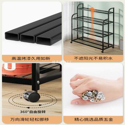 架置物架阳花CWJ-T240台花架子客厅地式铁艺层架20落25新款多肉置