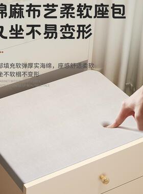 梳小妆XTH台轻一体头简约现代小型实木奢化床妆桌卧室户型翻盖收