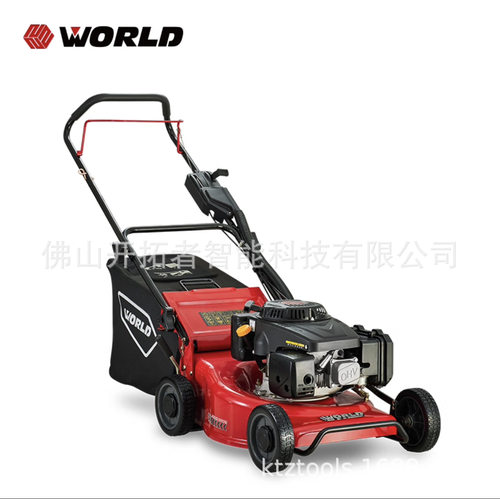 沃得WORLD18寸手推草坪机 隆鑫动力汽油草坪机 WORLD18-WD70N-A