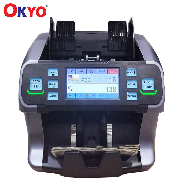 OKYO-CIS点钞机智能金额合计
