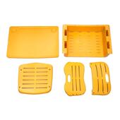 全塑家学面生班课桌UQG椅面桌板桌斗教室辅导单人课桌面椅子具书