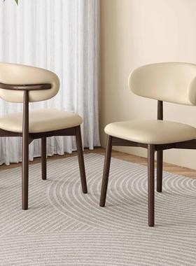 古网风红轻中现代贝壳35667网红餐椅简约奢酒店中古餐椅餐桌椅休