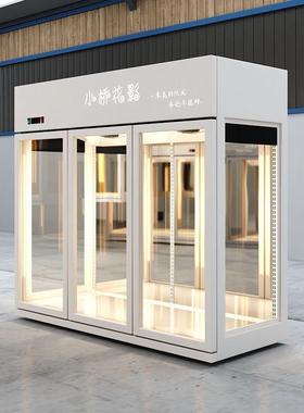 厨鲜花柜商用FZP冷藏保鲜尚柜柜花店花束展示式柜立风冷冰网红鲜