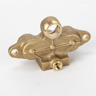 高洗车高压清洗机配件404 58型压清洗泵洗车机机泵气室座851铜