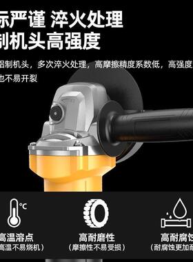 无刷角PGN机2电20磨V切割磨抛光手磨机手持大功率多功能手砂动轮