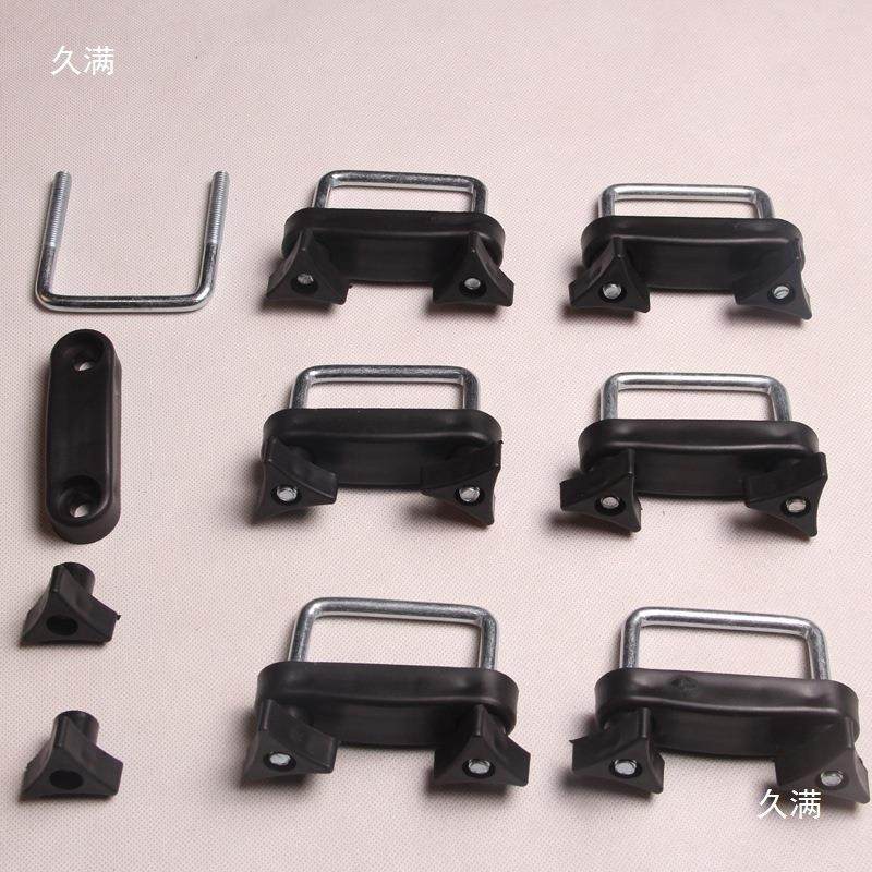 车车顶李箱安装配汽件U型螺栓UB127钩勾行行李架横杆车载架