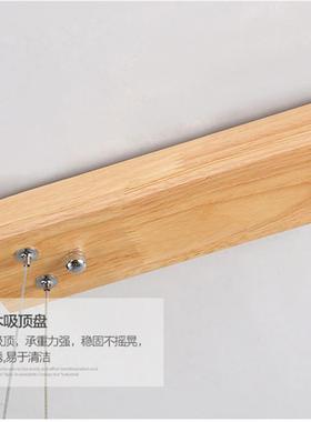 现代简智具约LED能小爱个性书光环客厅吧台房D5102餐厅实木餐吊灯