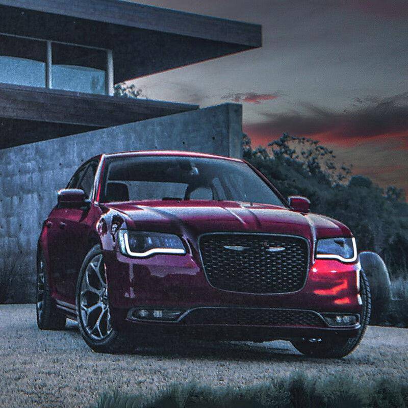 专于用克莱斯勒3001C大向灯总成1-17款改装动态LED日行灯流无品牌