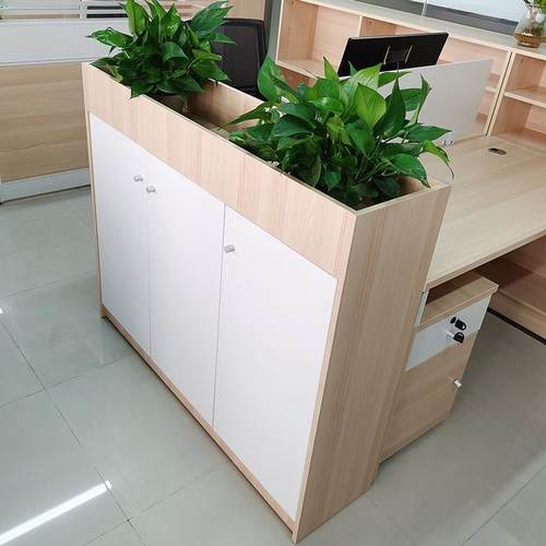 君诚家物具矮柜地柜质办公JC1187室收纳储柜木断资料文件柜花隔槽