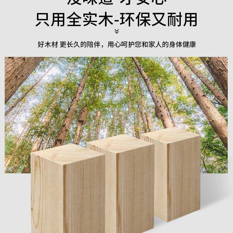 床12榻榻米木床板无床头实床排骨架床架双人床民EXZ宿床小米户型