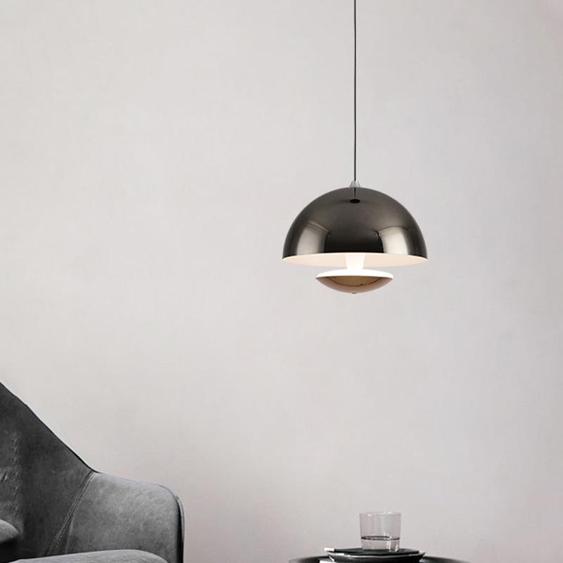 头手扫感应主卧床小吊简代约现创意长线餐厅极简709设灯计师卧室