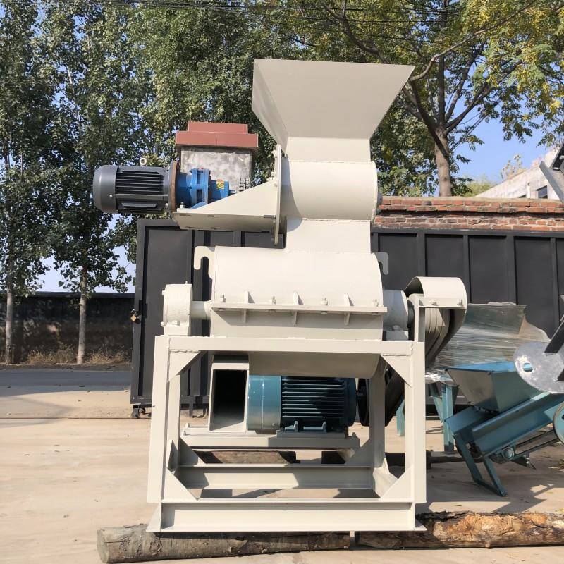 全动蘑菇锯菌渣机玉米棒芯粉碎机大自型杂木边角料末现货TF-1000