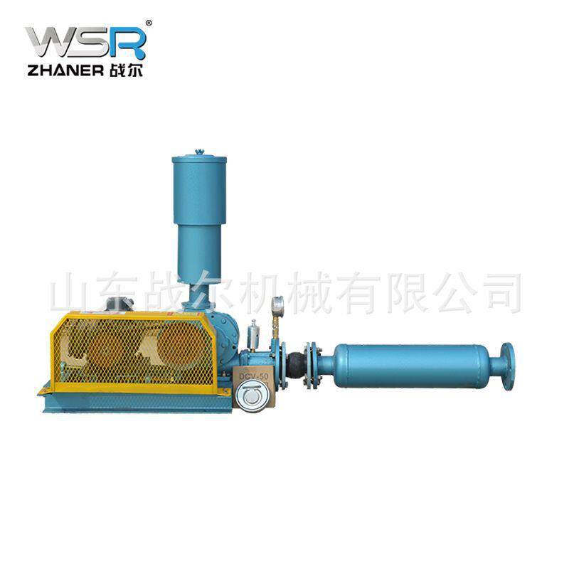 叶罗茨三风VBA机80风茨机电机5.5KW污水鼓处理用罗风机曝气风机