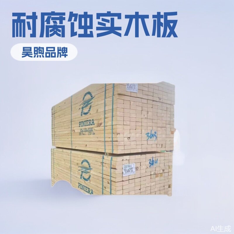 木材料实木板工程火炬松木板建筑木方巴西松家具材枕木船舶
