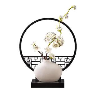 客厅摆件高端大高级感轻奢新中式隔装饰展品示柜复气Eb3d981J古断