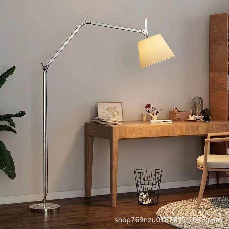 调网红大利Artemide摇臂中落地灯意客厅沙古发卧室书房916阅读可