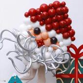 圣诞节气套691装 安夜装 气球氛球围场平景布置气球商场开业布饰置