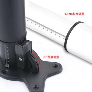 可折叠伸缩吧台支脚合具金铝材质方形柜脚PDT沙撑发办公家脚