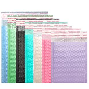 彩挤色气泡包袋加厚共膜泡BAP沫快递包装 自粘泡袋信封 袋打服气装