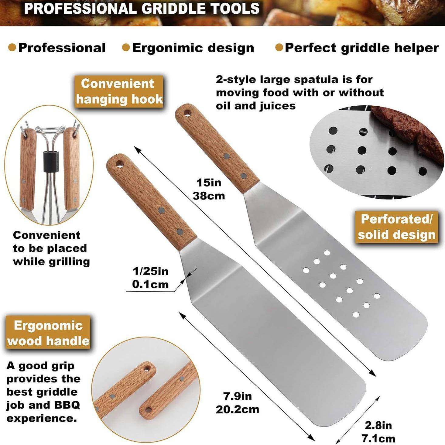 不锈钢烤具套装铲牛子套户外露营煎铲铲铁板烧料理铲LBP排烧烤工,电子元器件市场,其它元器件,淘宝优惠券,粉丝福利购,淘宝优惠卷