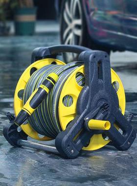 洗免组菜装四层加厚水管收纳架套包胶直喷装洗车78688浇花冲洗车