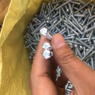 工厂销半圆头十字螺丝直开关面拉手螺丝盘头白511机螺钉板色镀锌