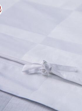 酒店布草民公色寓酒店床上件用品酒店四件套宿全棉白宾NTZS2020馆