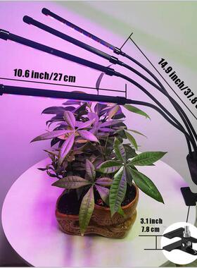 植物灯夹子调光时全生AYR谱育苗灯促进植物长补光灯花卉盆栽定光